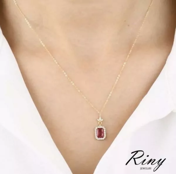 Collier cercle en Or 18K