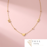 Collier Lettres d'amour en Or 18K