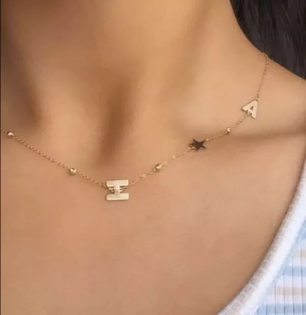 Collier najma en Or 18K