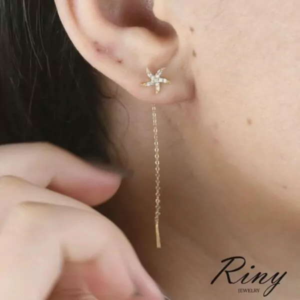 Boucles APM En Or 18K