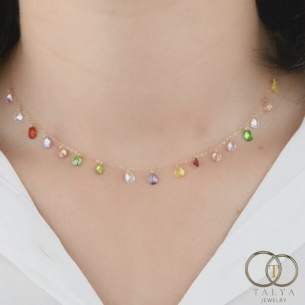 Collier Mille Larmes  en Or 18K