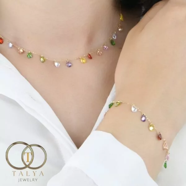 Ensemble Mille Larmes  en Or 18K