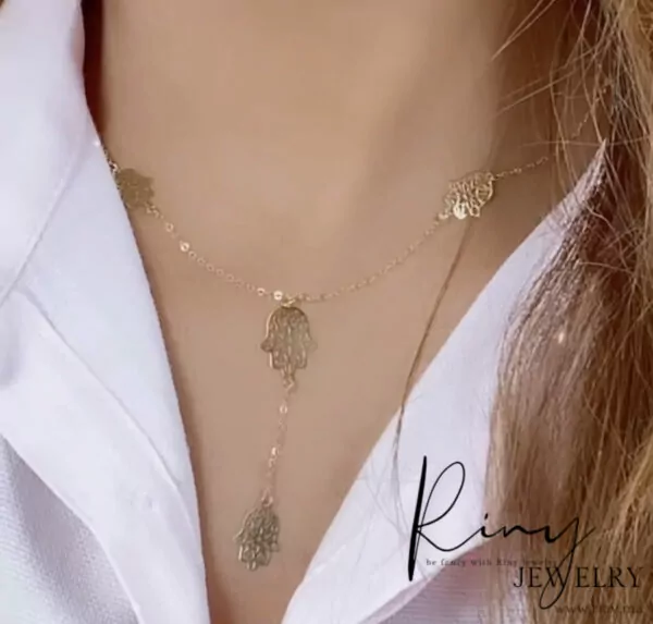 Collier khmisti En Or 18K