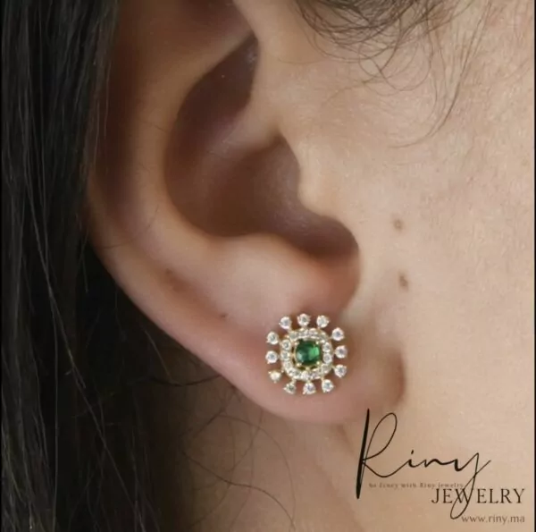 Boucles Amira d’or En Or 18K