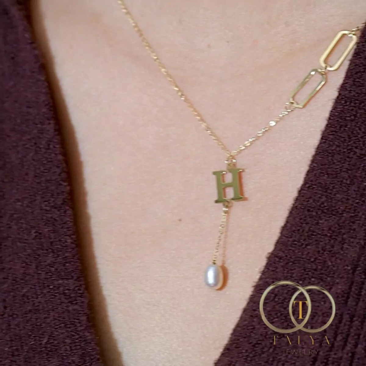 Collier Ma Lettre D'or Talya.ma