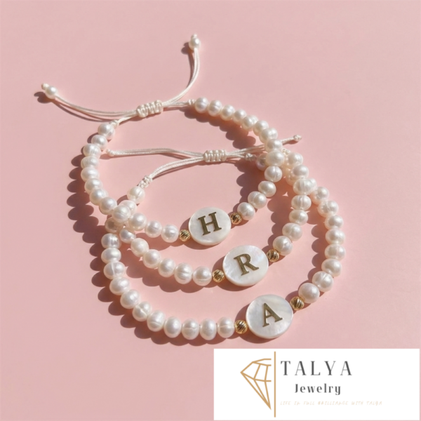 Cordon Perles D'oré en or 18k