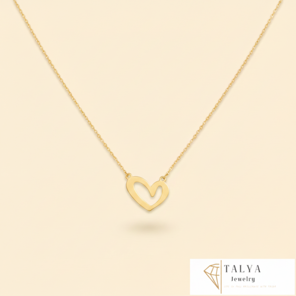 Collier My Heart en Or 18K
