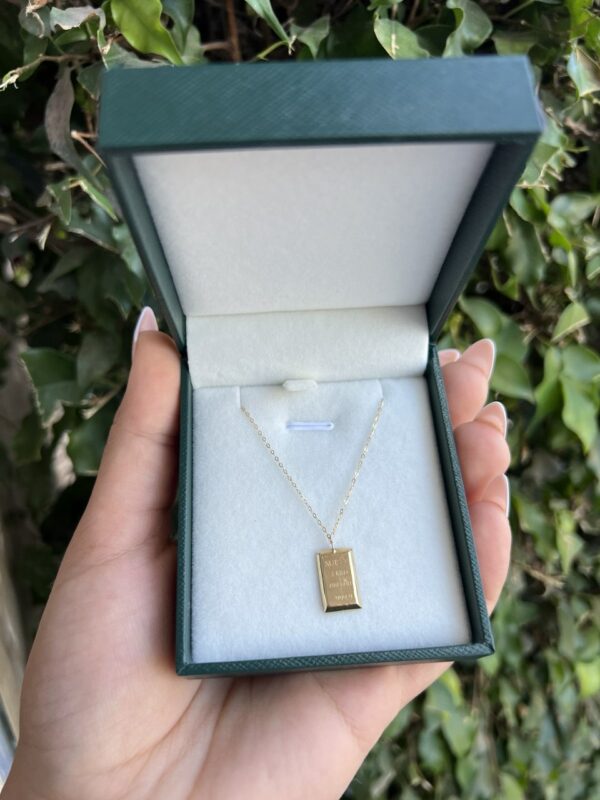 Collier en alliage d'or 18 carats