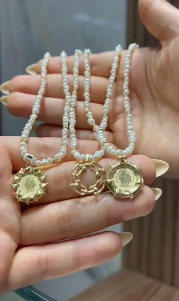 Collier jouhar les balles 18k