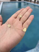 Collier Coeur Lettres - Image 2