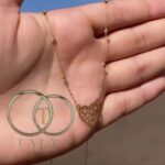 Collier Coeur Blanc en Or 18K - Image 2