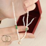 Collier perles Bonheur En Or 18K - Image 2