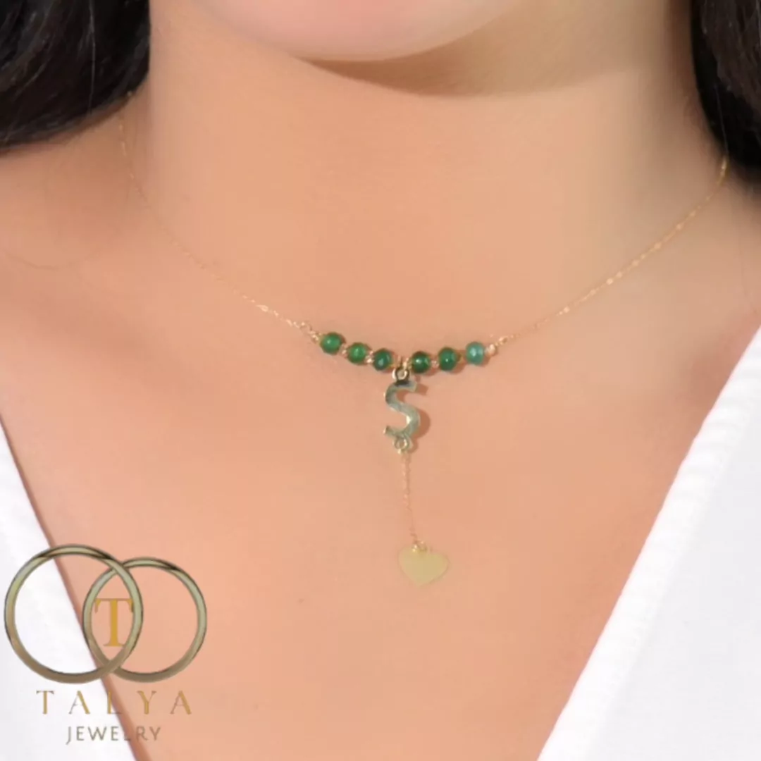 cadre_1080_Collier-ma-lettre-du-coeur Collier Ma Lettre Du Coeur En Or 18K - Image 1