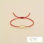 Cordon Khmissa Boules En Or 18K