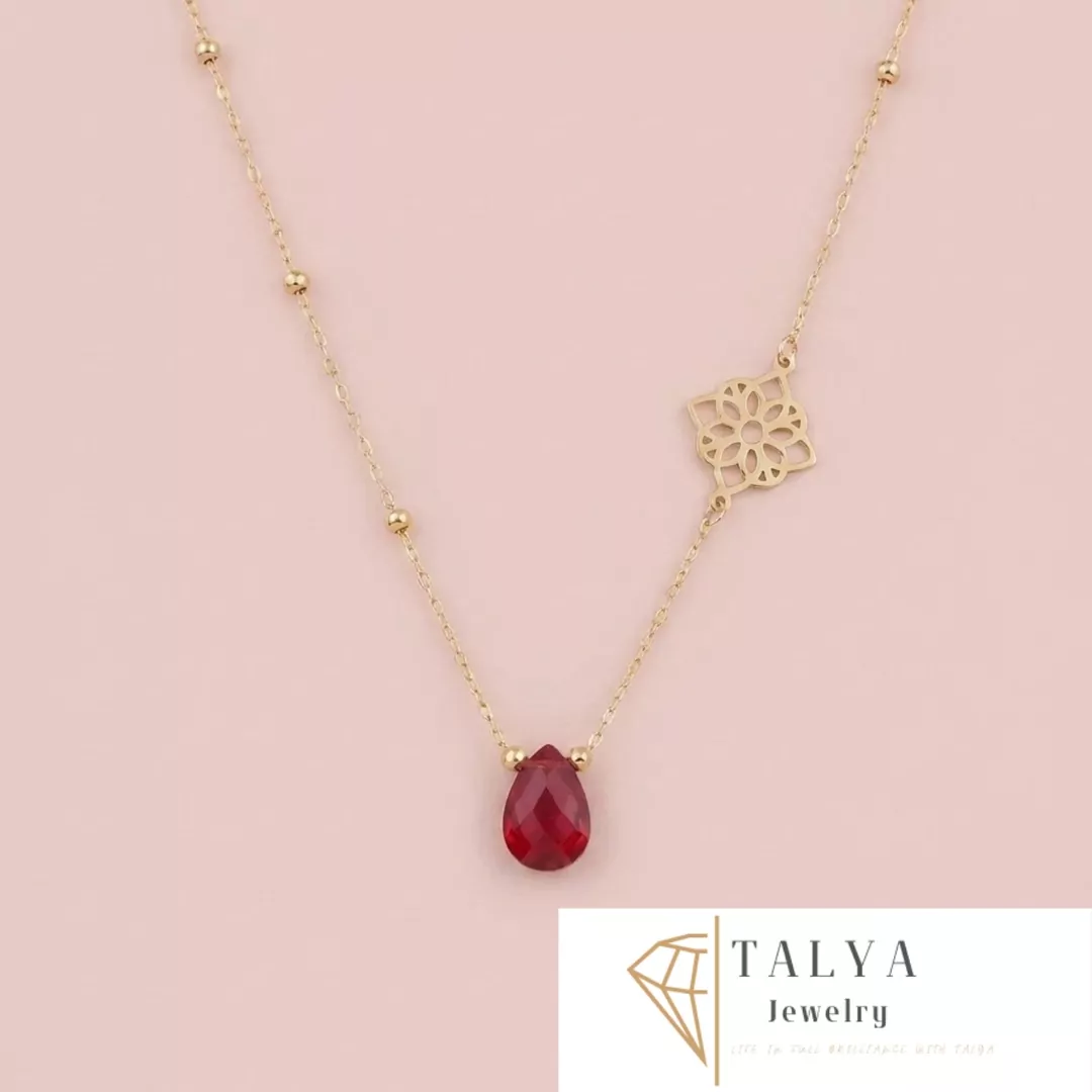 cadre_1080_Untitled-design-10 Collier Roche Noire en Or 18K - Image 1