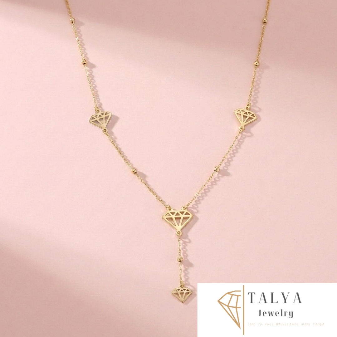 cadre_1080_Untitled-design-11 Collier Diamond d'or en Or 18K - Image 1