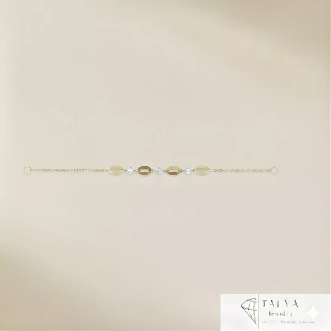 cadre_1080_Untitled-design Bracelet d'Or 18k Crystal - Image 1