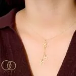 Collier lettres Infini En Or 18K - Image 4