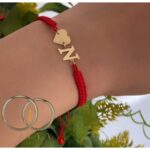Cordon Coeur Lettre En Or 18K - Image 2