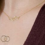 Collier infinity heart En Or 18K - Image 3